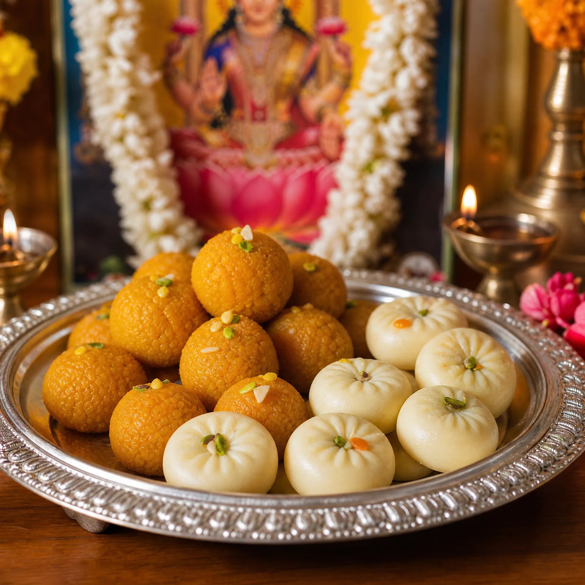Sweets — sacred offering for Rudrabhishek