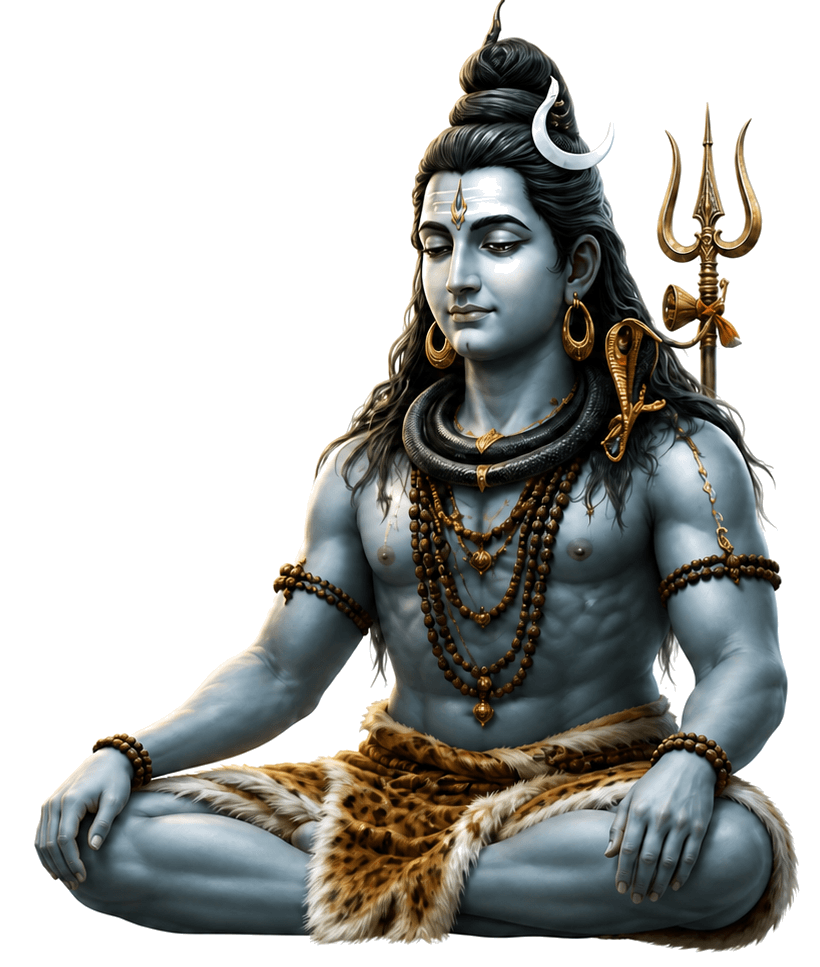 Lord Shiva in meditation — Rudrabhishek Puja during Shravan Somwar